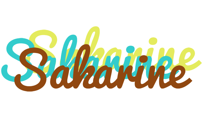 Sakarine cupcake logo