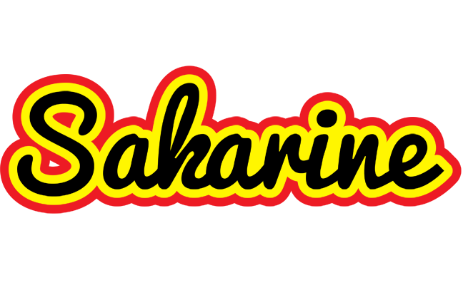 Sakarine flaming logo