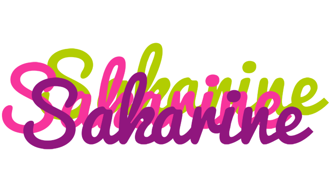 Sakarine flowers logo