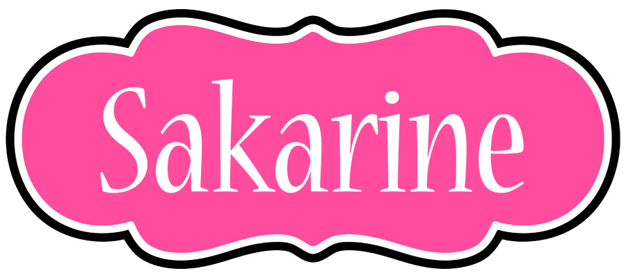 Sakarine invitation logo