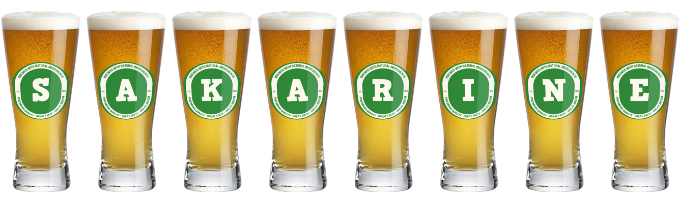 Sakarine lager logo