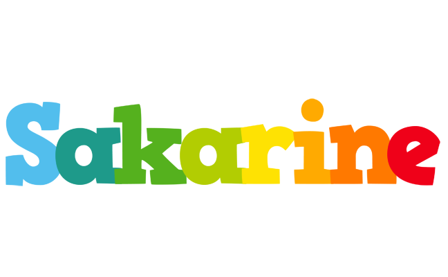 Sakarine rainbows logo