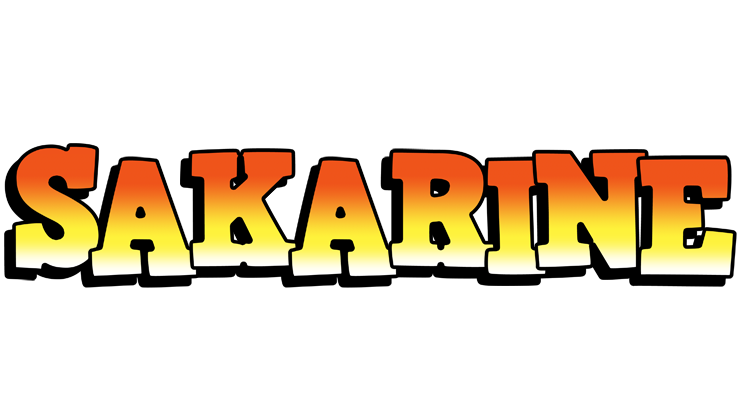 Sakarine sunset logo