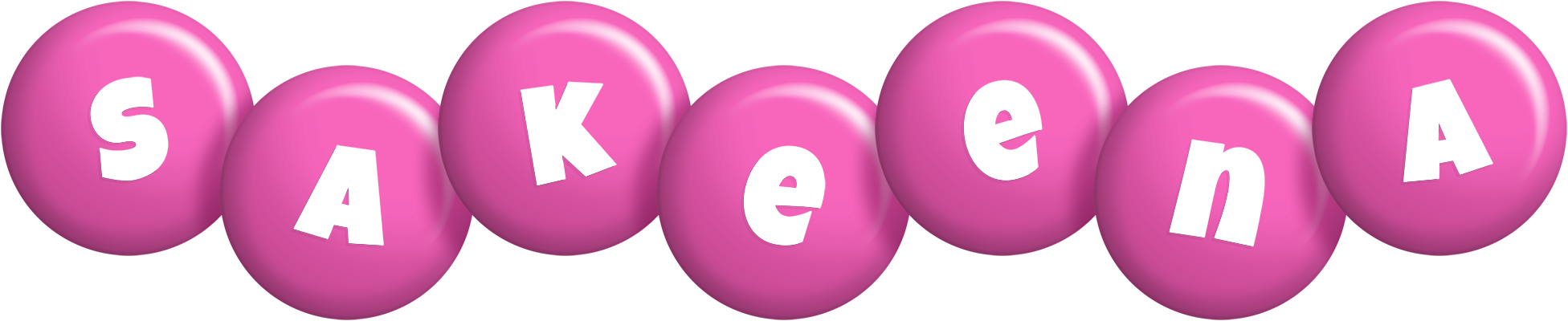 Sakeena candy-pink logo