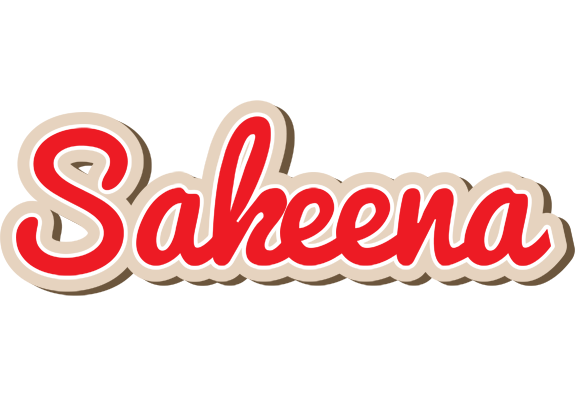 Sakeena chocolate logo