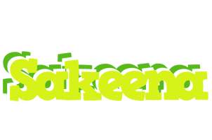 Sakeena citrus logo