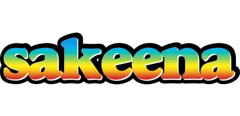 Sakeena color logo