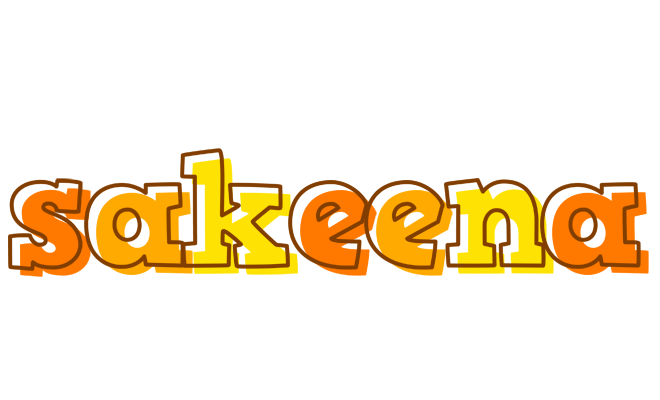 Sakeena desert logo