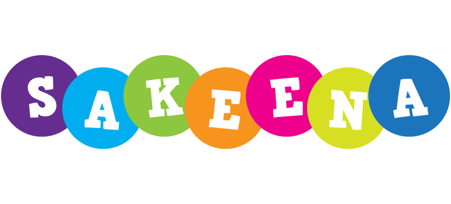 Sakeena happy logo