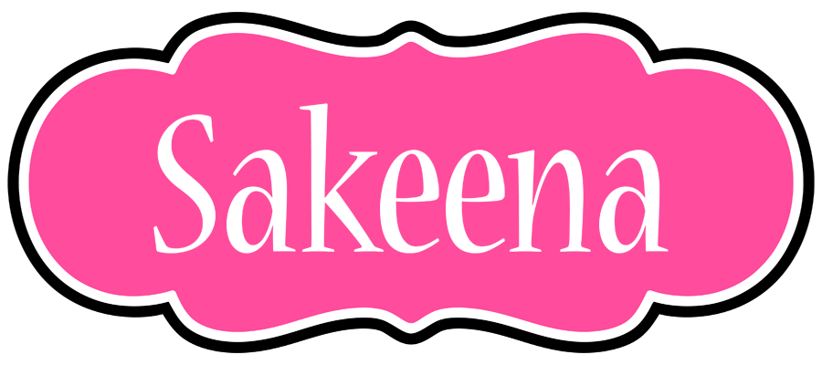 Sakeena invitation logo