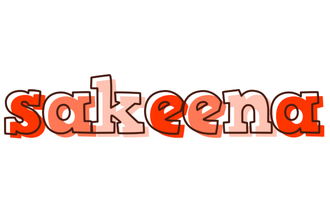 Sakeena paint logo