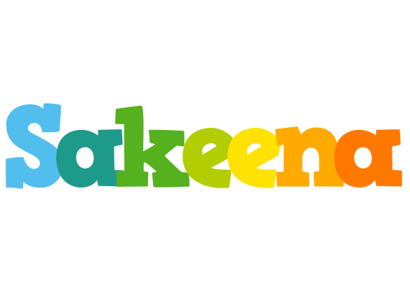 Sakeena rainbows logo