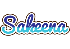 Sakeena raining logo