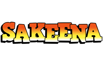 Sakeena sunset logo