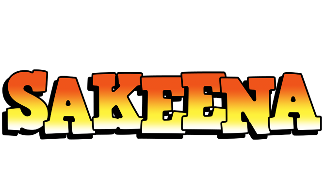 Sakeena sunset logo