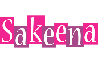 Sakeena whine logo