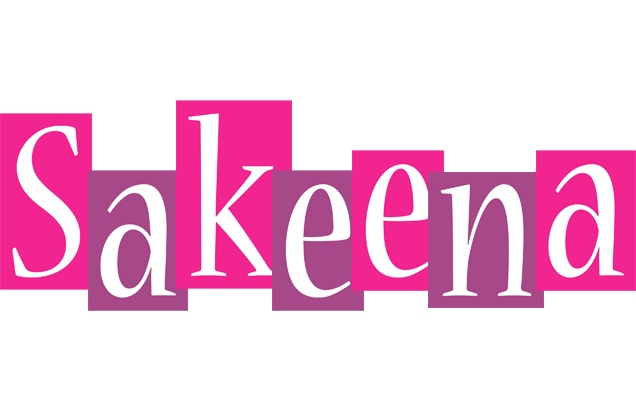 Sakeena whine logo