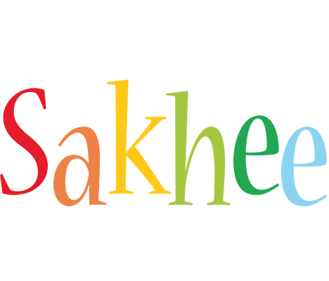Sakhee birthday logo