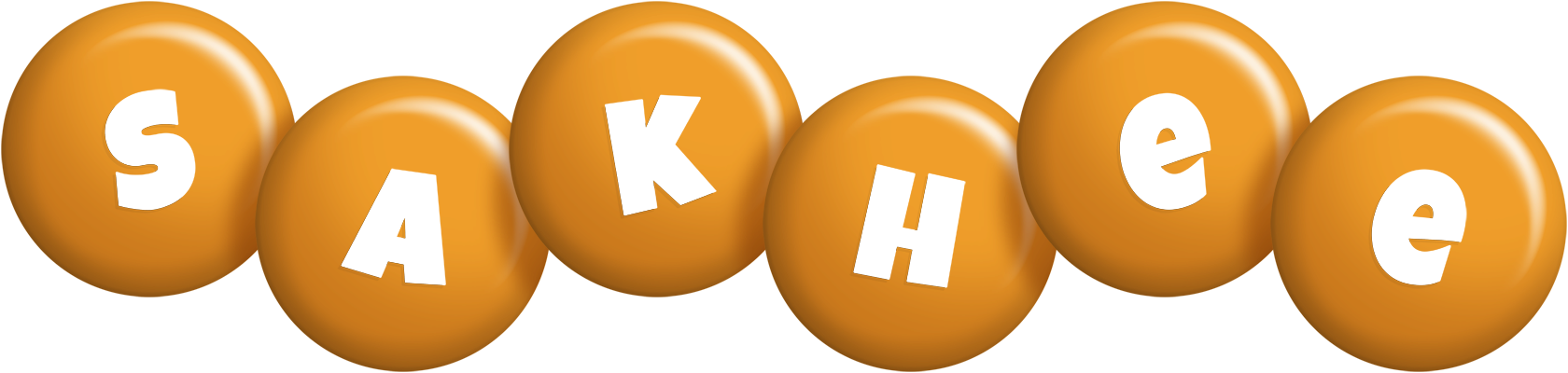 Sakhee candy-orange logo