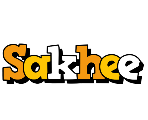 Sakhee cartoon logo