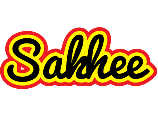 Sakhee flaming logo