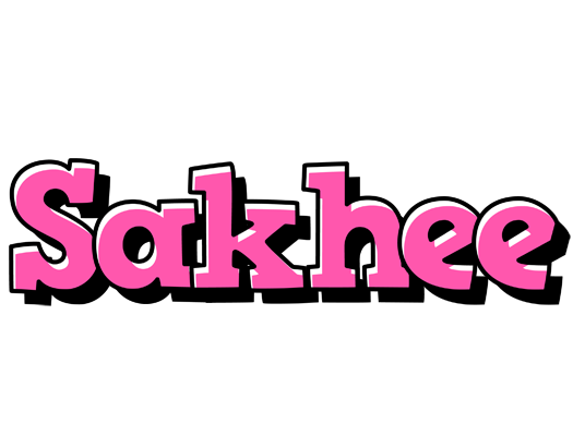 Sakhee girlish logo