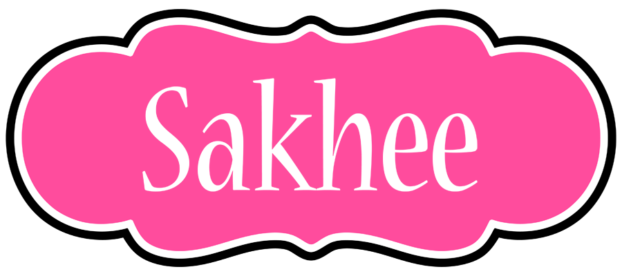 Sakhee invitation logo
