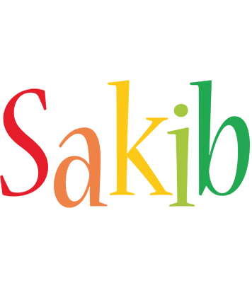 Sakib birthday logo