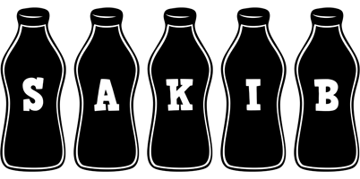 Sakib bottle logo