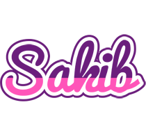 Sakib cheerful logo