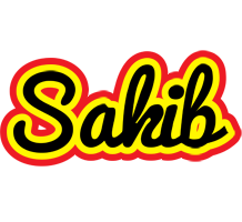 Sakib flaming logo