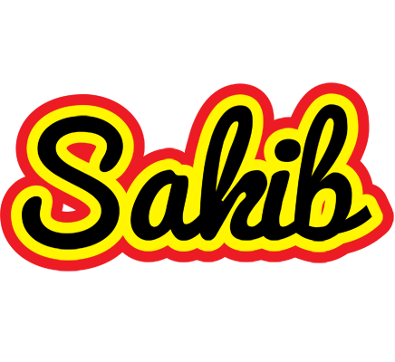 Sakib flaming logo