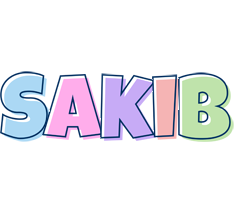 Sakib pastel logo