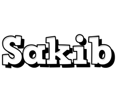 Sakib snowing logo