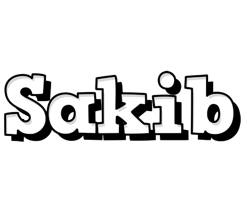 Sakib snowing logo