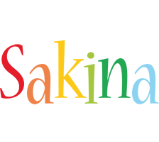 Sakina birthday logo