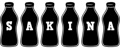 Sakina bottle logo