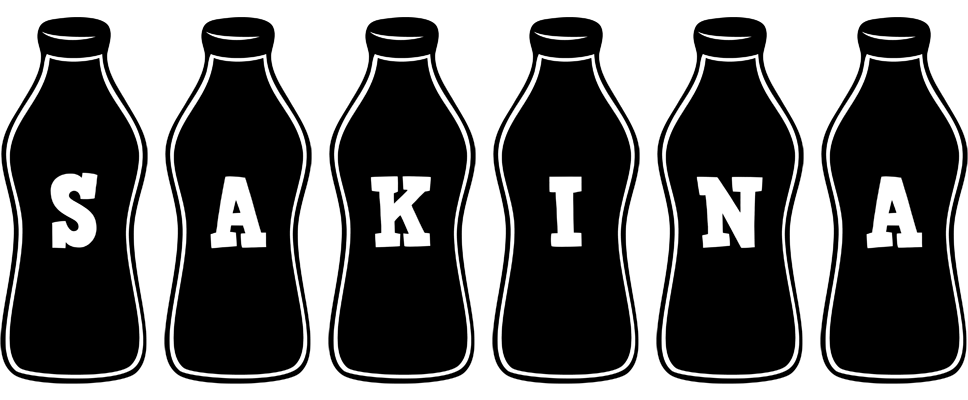 Sakina bottle logo