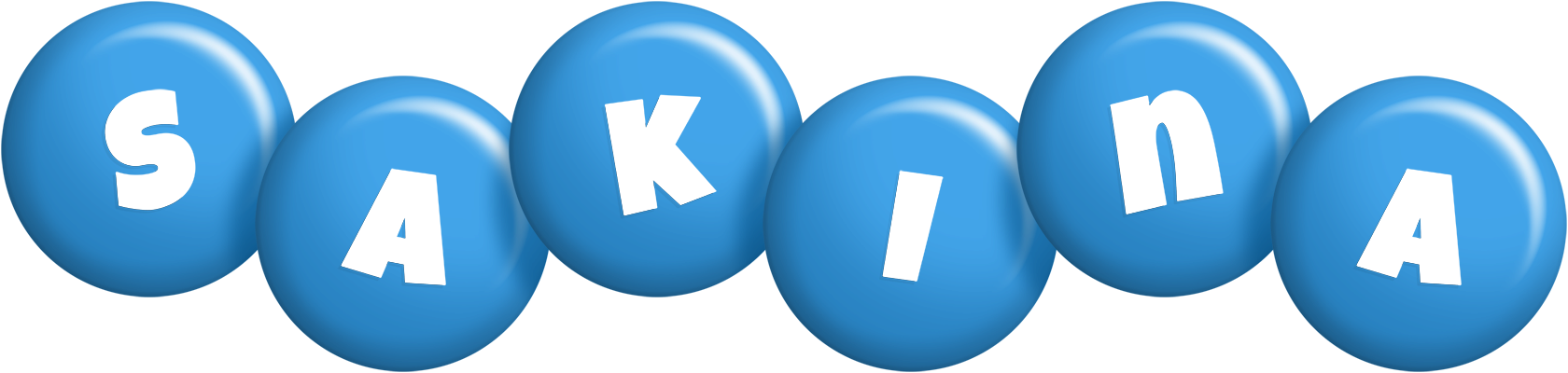 Sakina candy-blue logo