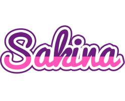 Sakina cheerful logo