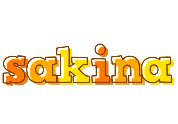 Sakina desert logo