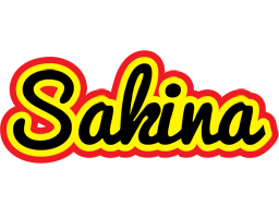 Sakina flaming logo