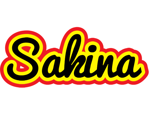 Sakina flaming logo