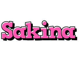 Sakina girlish logo