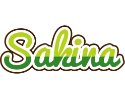 Sakina golfing logo