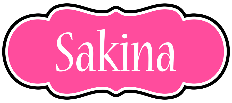 Sakina invitation logo