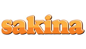 Sakina orange logo