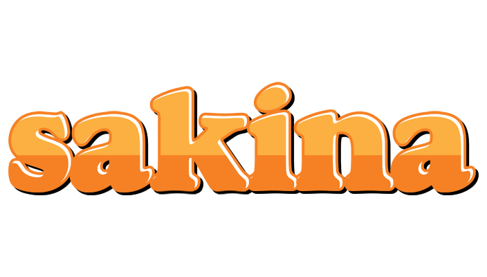 Sakina orange logo