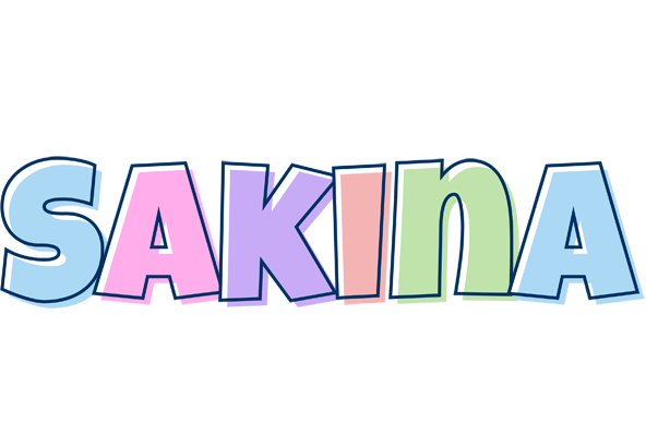 Sakina pastel logo