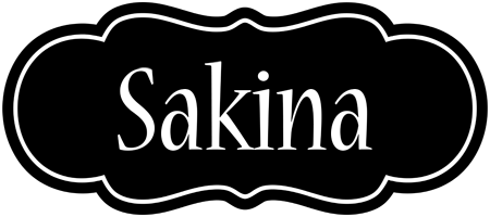 Sakina welcome logo